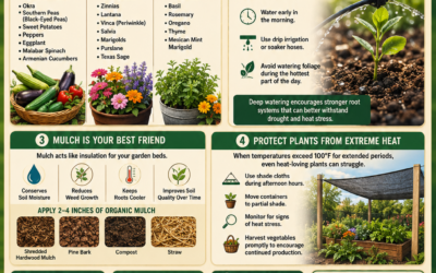 Summer Planting Tips for North Texas: Gardening Through the Heat